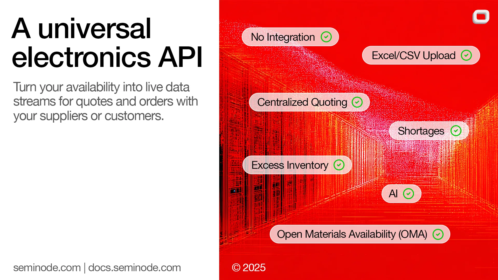 A Universal Electronics API